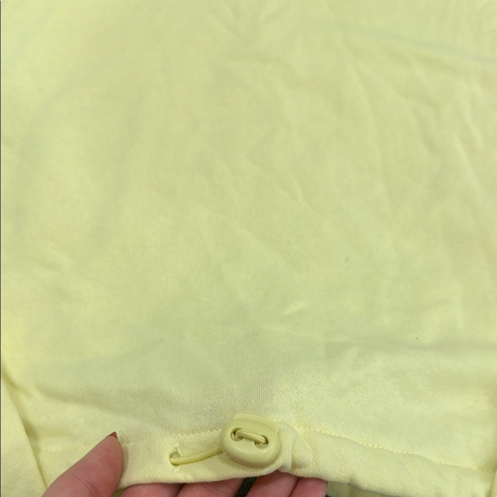 Cream High-Neck Cropped Sweater - Picture 2 of 2